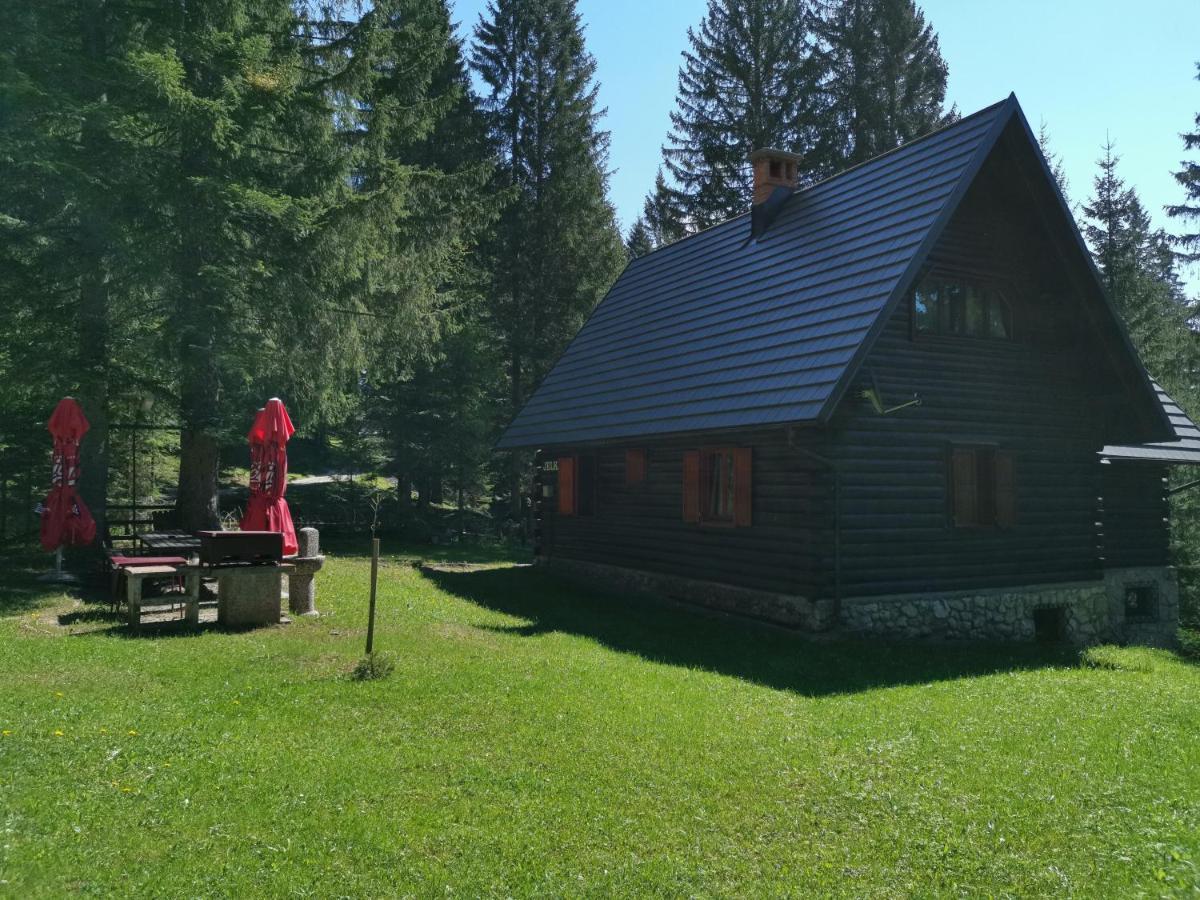Chalet Stara Jelka Pokljuka Zgornje Gorje Luaran gambar