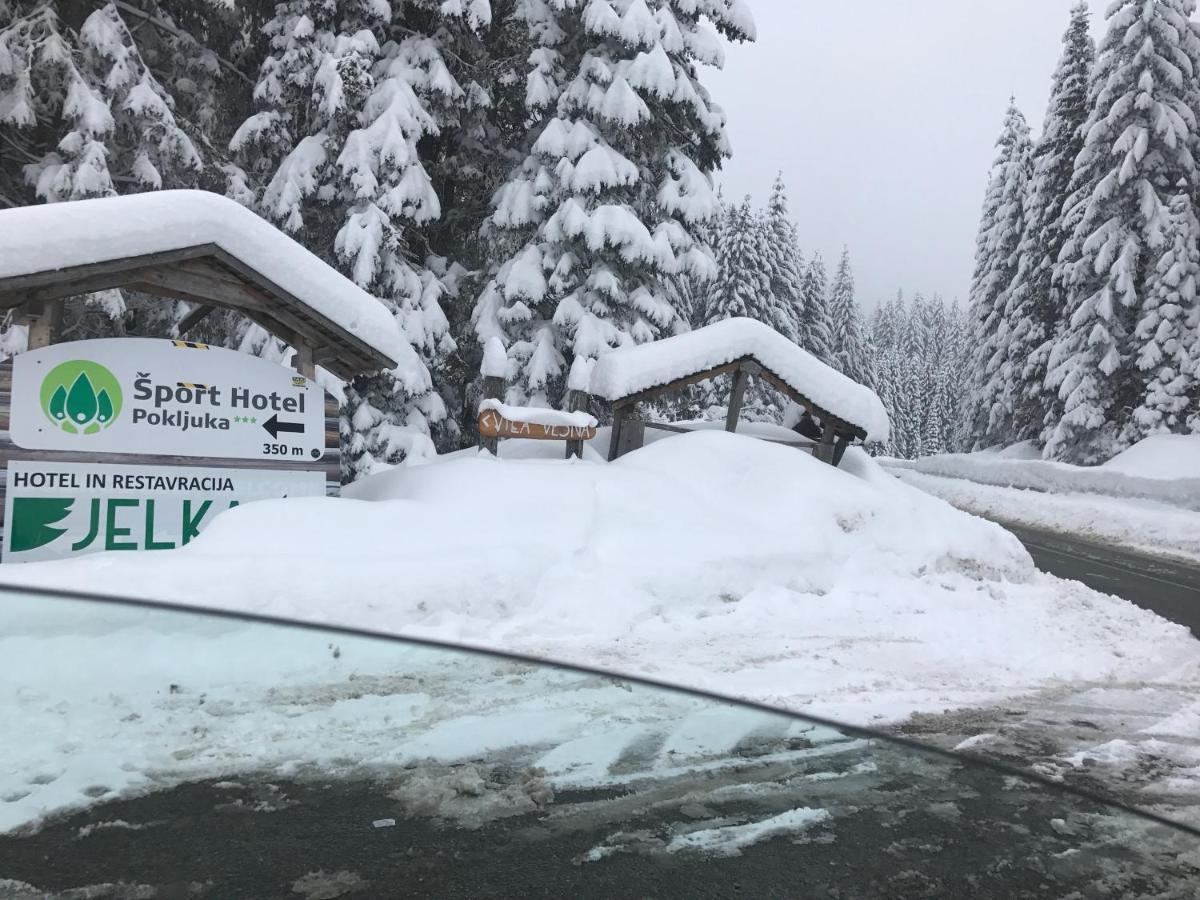 Chalet Stara Jelka Pokljuka Zgornje Gorje Luaran gambar