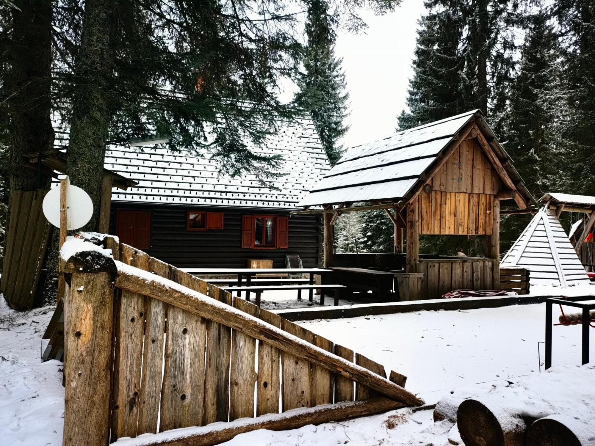 Chalet Stara Jelka Pokljuka Zgornje Gorje Luaran gambar