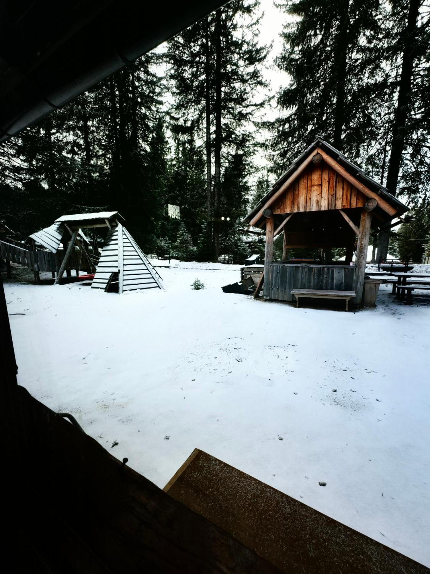 Chalet Stara Jelka Pokljuka Zgornje Gorje Luaran gambar